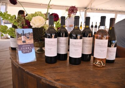 Wine bottle display