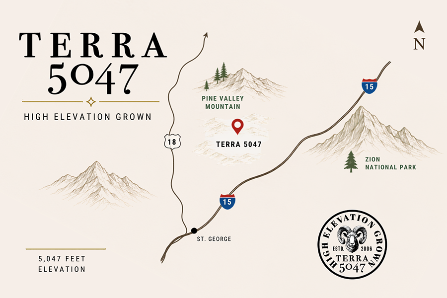 Terra 5047 Location Map